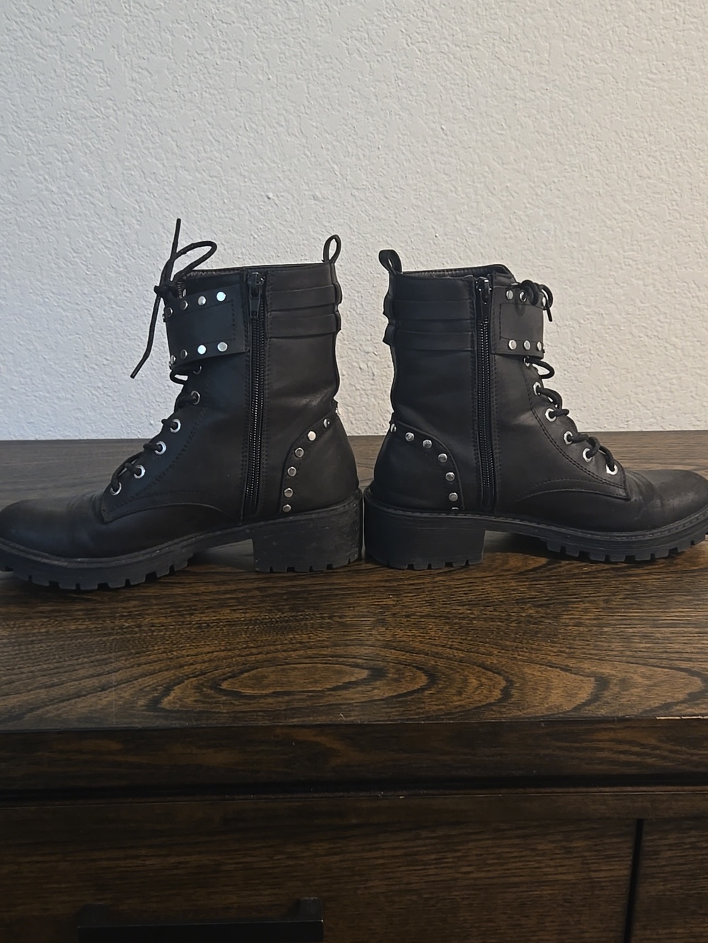 Studded Sid Combat Boot - Picture 5 of 5
